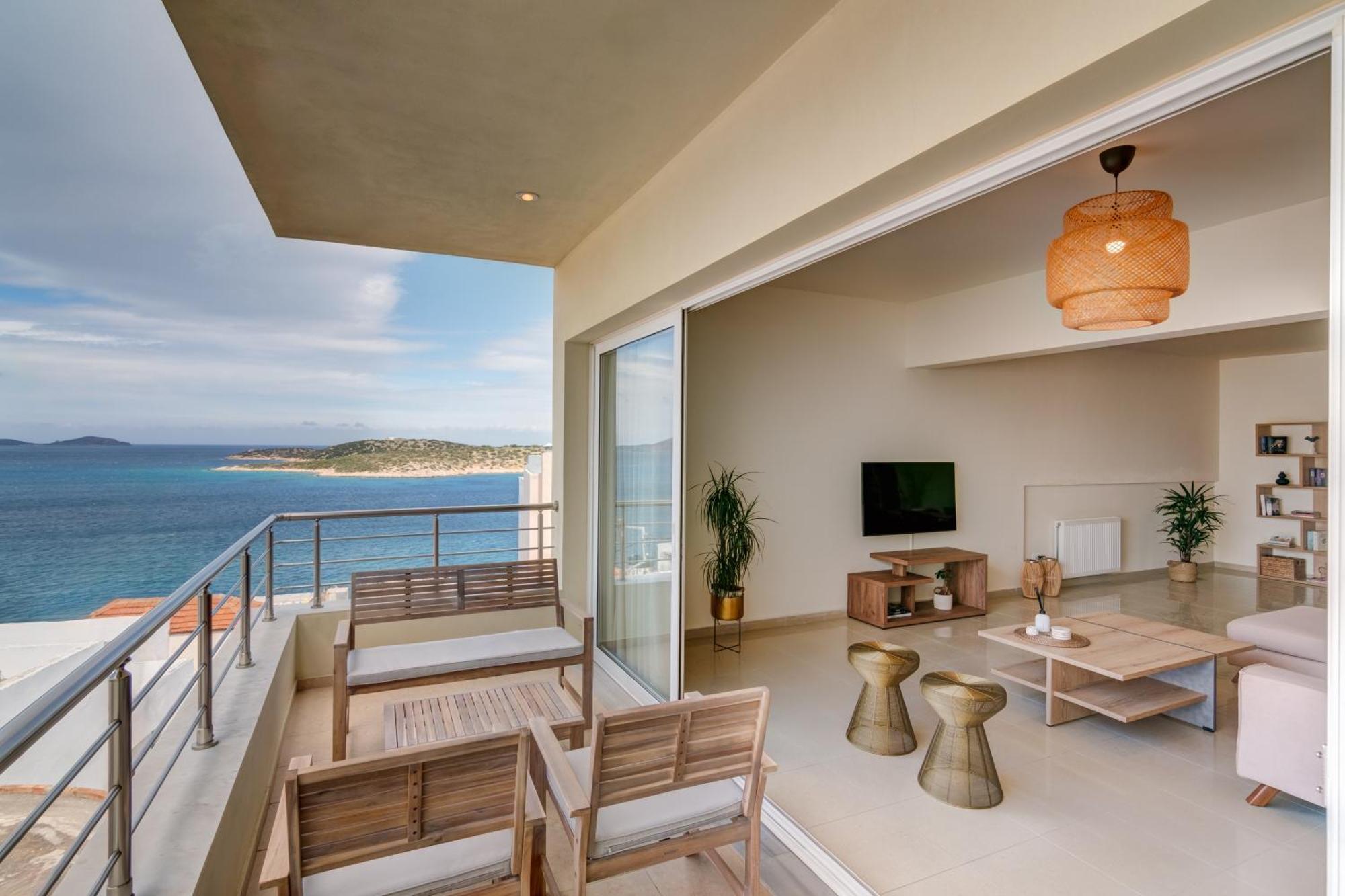 Oikies Luxury Apartments With Private Free Parking Area Agios Nikolaos  Exterior photo
